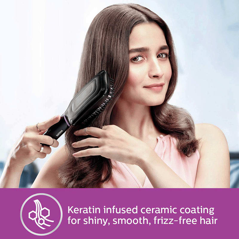 Buy Philips StyleCare Essential Hair Straightening Brush (SilkPro Care